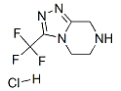 3-(三氟甲基)-5,6,7,8-四氫-[1,2,4]三唑并[4,3-a]吡嗪鹽酸鹽